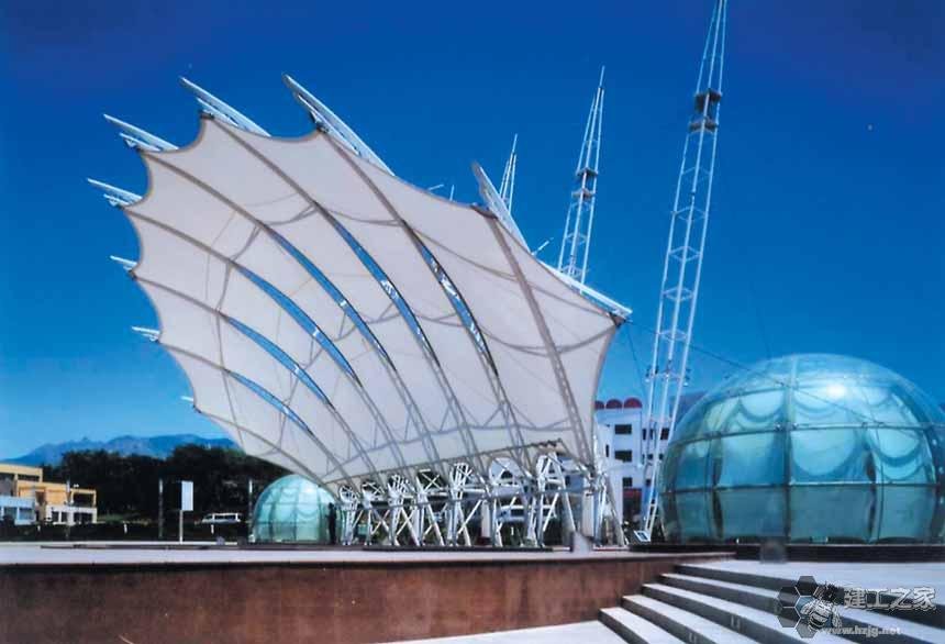 金华车棚膜结构网架